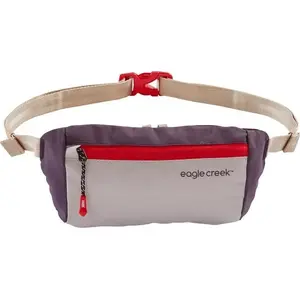 Jostas soma Eagle Creek Stash Waist Bag Borealis — kompakta, regulējama josta, rāvējslēdzēju nodalījumi