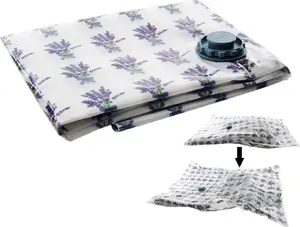 Vacuum storage bag for clothes and bedding ORION 70×100 cm — Lavender scent