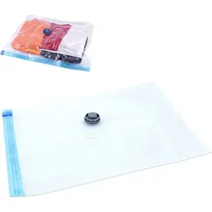 Vacuum storage bag for clothes and bedding ORION 60×80 cm, reusable protective compression bag