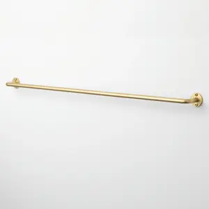 Towel Bar NAGA 60 cm, brass-look finish, wall-mounted