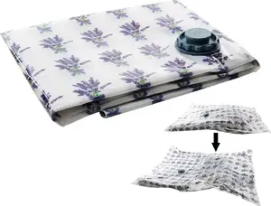 Vacuum Storage Bag for Clothes and Bedding ORION 60x80 cm Lavender Scent