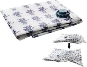Vacuum storage bag for clothes and bedding ORION Ori_730741 40×60 cm, lavender scent