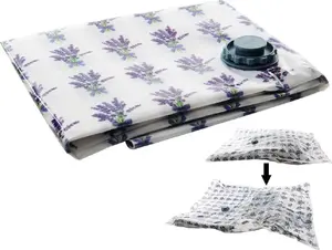 Vacuum Storage Bag ORION Ori_730745 for Clothes and Bedding 100 x 130 cm Lavender Scent