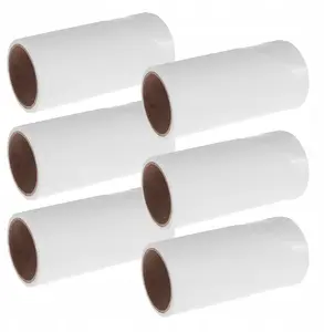 Replacement roller refill pads GEKO set of 6, 10 cm wide, 60 sheets each
