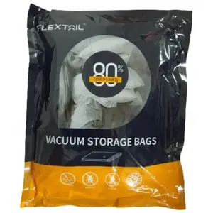 Vacuum storage bags 4-pack L by Usorteret — large size reusable vacuum-seal garment and bedding bags