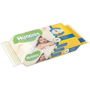Huggies Unistar влажные детские салфетки 56 шт
