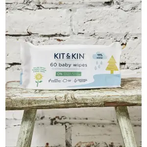 Kit & Kin KKBABYWIPES влажные детские салфетки 60 шт