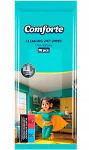 Влажные салфетки MONROE COMFORTE универсальные, 70 шт.