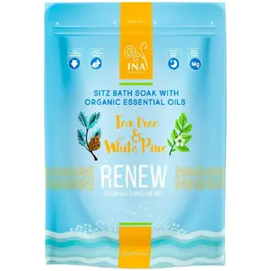 Соль для ванн No name Ina Essentials Renew с маслом чайного дерева и белой сосной 330 г