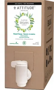 Жидкое мыло для рук Attitude Super Leaves Листья оливы 2 л