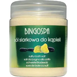 Vannas sāls BingoSpa Sól do kąpieli siarkowa 550 g — sēra vannas sāls 550 g