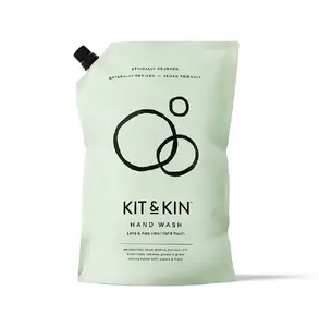 Жидкое мыло для рук (дозаправка) Kit & Kin — аромат лайма и алоэ, 1 л
