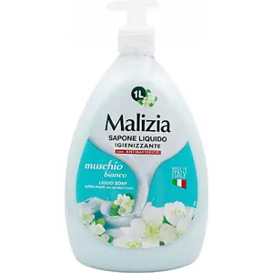 Šķidrais antibakteriālais roku ziepes Malizia Biały Moszcz 1 l