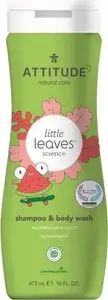 2-in-1 Baby Wash & Shampoo Attitude Little Ones, Watermelon & Coconut, 473 ml