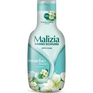 Vannas līdzeklis Malizia Baltais muskuss 1000 ml – dušas un vanna