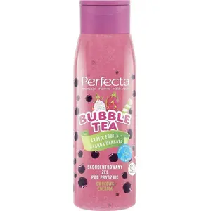 Гель для душа Perfecta Bubble Tea Exotic Fruits & Чёрный чай концентрированный 400 мл