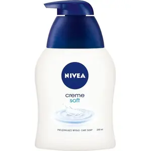 Жидкое мыло для рук Nivea Cream & Soft 250 мл, увлажняющий уход