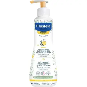 Attīrošais želejs ar auksto krēmu Mustela barojošs želejs sausai ādai 300 ml