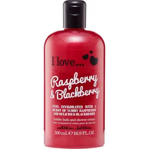 Shower & Bath Cream I love Raspberry & Blackberry 500 ml
