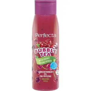 Shower Gel Perfecta Wild Cherry & Green Tea 400 ml — concentrated formula