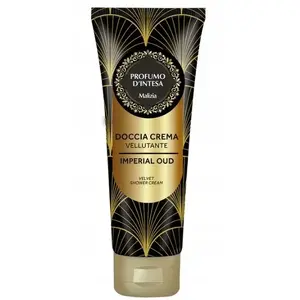 Krēmveida dušas želeja MALIZIA Imperial Oud 250 ml — aromātisks ķermeņa tīrīšanas līdzeklis