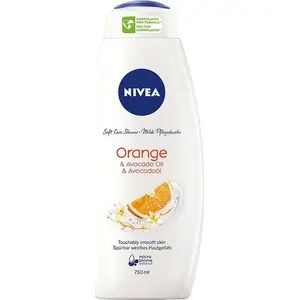 Гель для душа Nivea Orange Avocado Oil Care 750 мл — питательный уход для тела