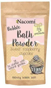 Bath Powder Nacomi Sweet Raspberry Cupcake 100 g - bath additive, scented powder