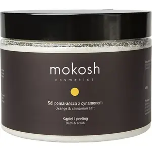 Bath Salt Mokosh Sól Pomarańcza z cynamonem 600 g — orange with cinnamon fragrance