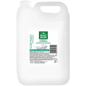 Liquid Soap Biały Jeleń Kozie Mleko 5 L (5000 ml) — refill bottle