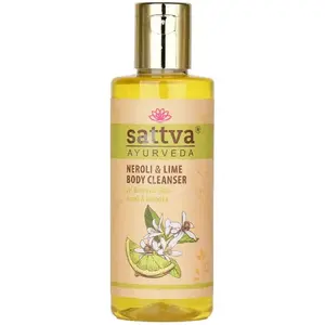 Body wash Sattva Neroli Lime shower gel 210 ml