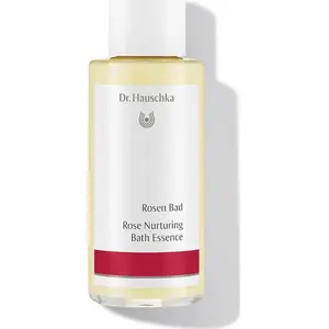 Bath Oil Dr. Hauschka Nurturing Bath Essence Rose 100 ml, gentle rose-scented bath essence