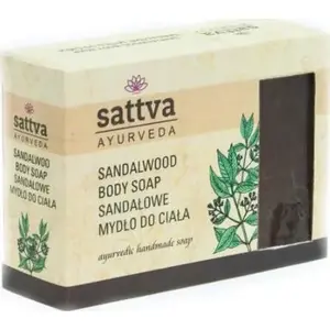 Body Soap Sattva Sandalwood 125 g — natural cleansing bar