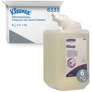 Kleenex Frequent Use 1000 ml Šķidro ziepju dozatora uzpilde 1,03 kg 6 pcs