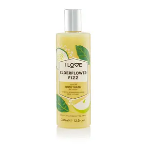 I LOVE Elderflower Fizz 360 ml Shower gel Тело Бузина, Яблоко, Огурец, Жасмин