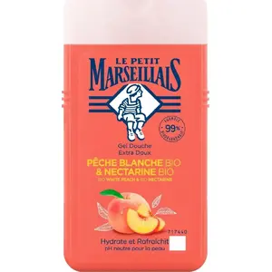 Dušas želeja Le Petit Marseillais 250 ml — Baltā persika un Nektarīna (Bio) — 250 ml