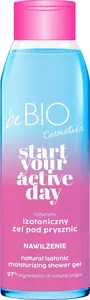 Гель для душа eurobio lab BE BIO_Start Your Active Day 400 мл - натуральный изотонический увлажняющий