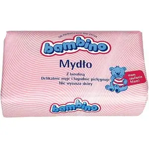 Cietais ziepes NIVEA Polska BAMBINO 100 g — maiga tīrīšana bērnu ādai