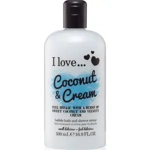 Крем для душа и ванны 'I love' Coconut & Cream 500 мл