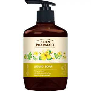 Šķidrās roku ziepes Green Pharmacy 460 ml, maiga attīroša formula