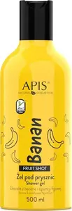 Shower Gel APIS APIS_Fruit Shot Banana 500 ml – shower gel with banana fragrance