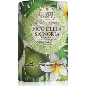 Ziepes cietas nesti dante Fico Della Signoria 250 g — zaļā figas aromāta ziepes