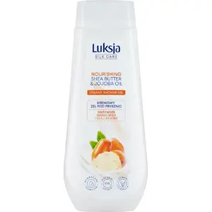 Shower Gel LUKSJA Silk Care Creamy Shower Gel with Shea Butter & Jojoba Oil 500 ml