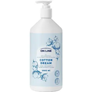 Гель для ванны и душа 2 в 1 On Line Cotton Dream 1000 мл