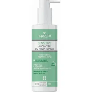 Sejas tīrīšanas želeja Floslek Flos-Lek Pharma Sensitive jutīgai, alerģijai pakļautai ādai, 175 ml