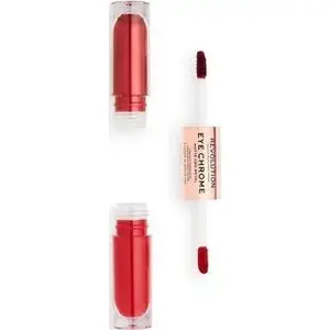 Makeup Revolution Eye Chrome divpusējas acu ēnas Mat & Chrome Adore, 1 gab.
