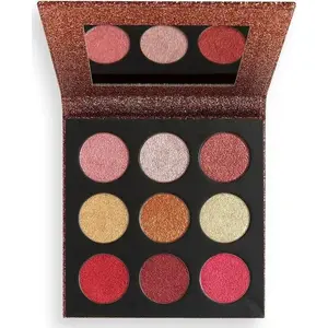 Палетка теней Makeup Revolution Euphoric Foil (House of Fun) — фольгированный финиш, набор оттенков