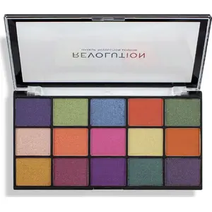 Палетка теней Makeup Revolution Re-Loaded Passion for Colour — компактная многоцветная палетка для глаз