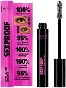 Mascara Wibo Sexproof 8 g — waterproof long-lasting eyelash mascara