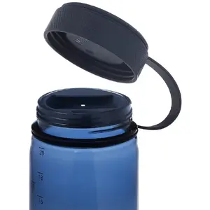Sporta pudele Aptel MiiR plats korķis 590 ml Tritan zils