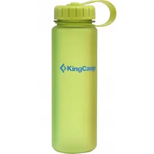 Sporta pudele KingCamp Tritan 0,5 l (zaļa) — viegla BPA-free pudele āra aktivitātēm